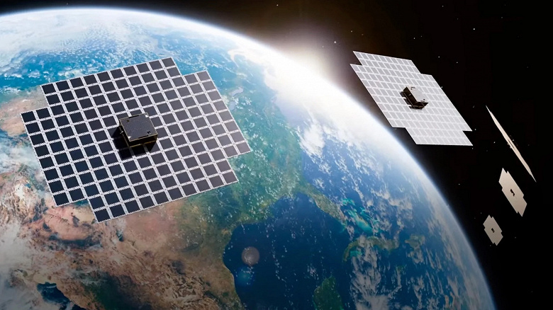 На орбите развернули самый большой коммерческий спутник: площадь развернутой антенны BlueBird 6 составляет рекордные 223 квадратных метра